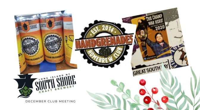 Annual Awards Ceremony & Holiday Gathering at South Shore Craft Brewery